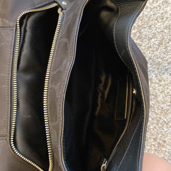 Coach Purse – Black (or Dark Brown) - Picture 3 of 5